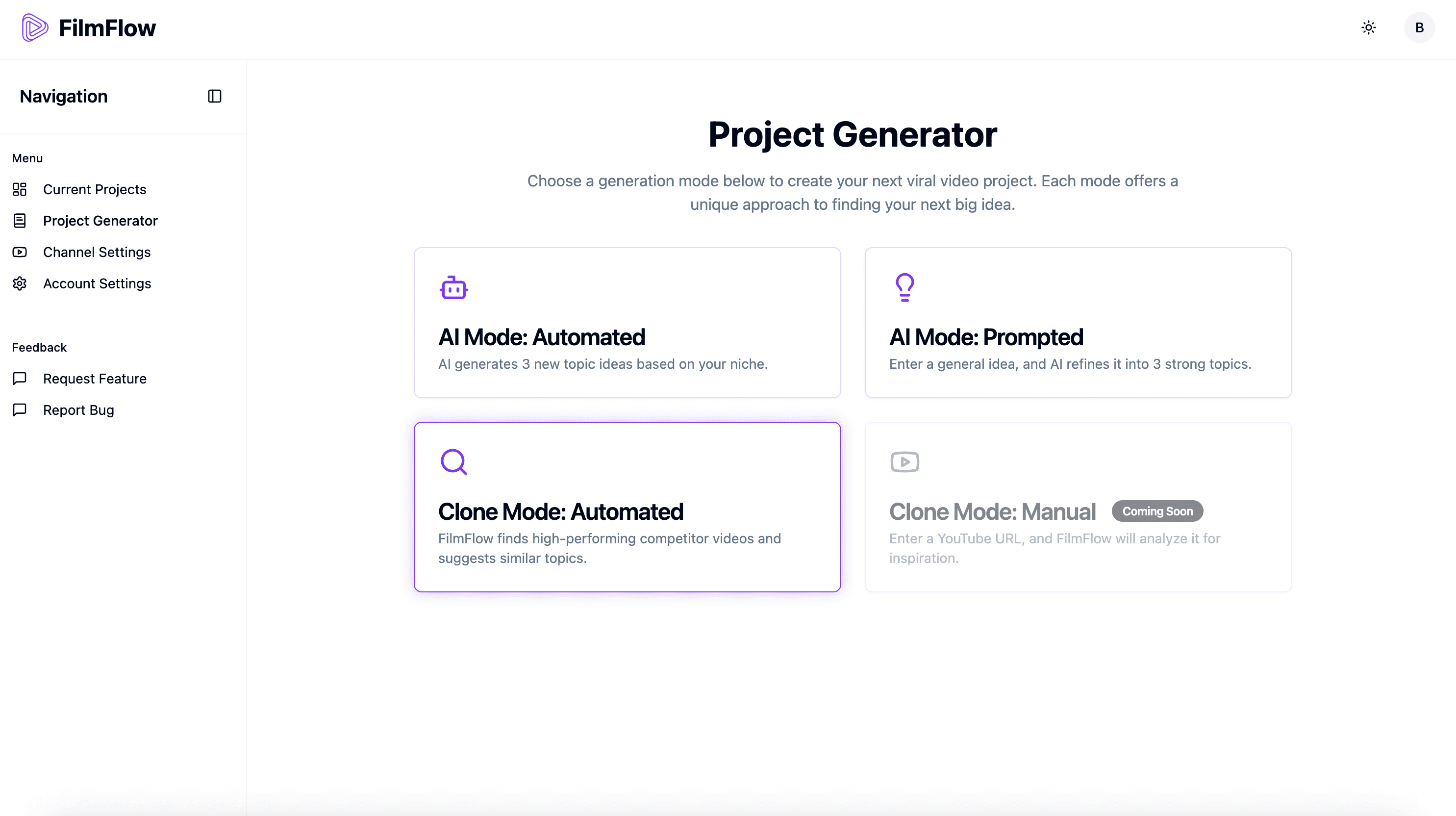 FilmFlow Dashboard